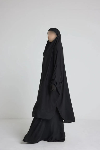 Ensemble Jilbeb 2 pièces avec Jupe soie de médine