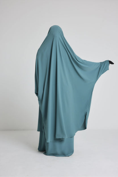 Ensemble Jilbeb 2 pièces avec Jupe soie de médine