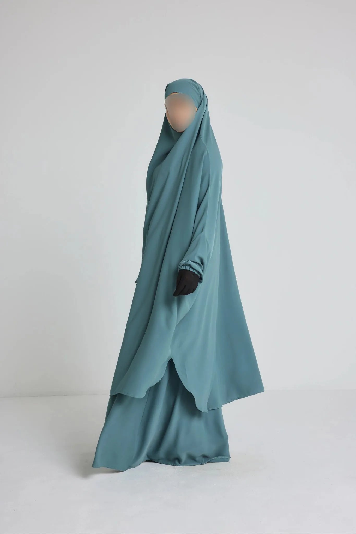 Ensemble Jilbeb 2 pièces avec Jupe soie de médine