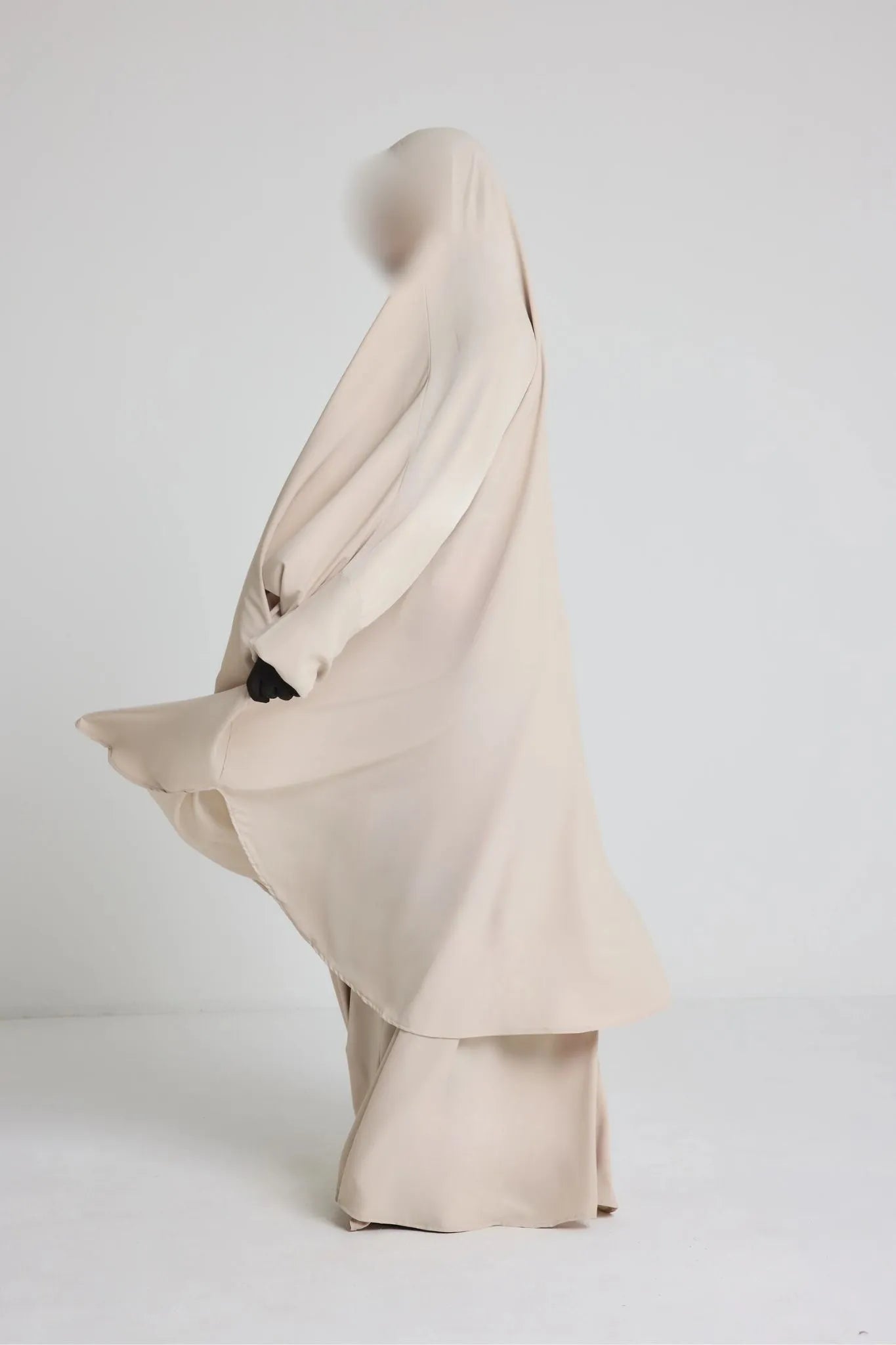 Ensemble Jilbeb 2 pièces avec Jupe soie de médine