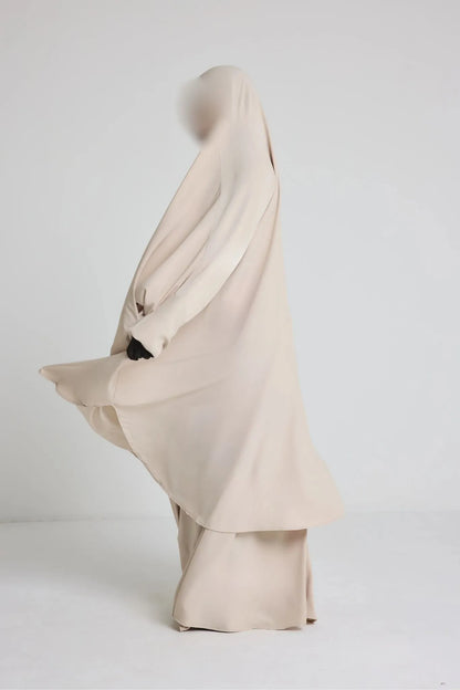 Ensemble Jilbeb 2 pièces avec Jupe soie de médine