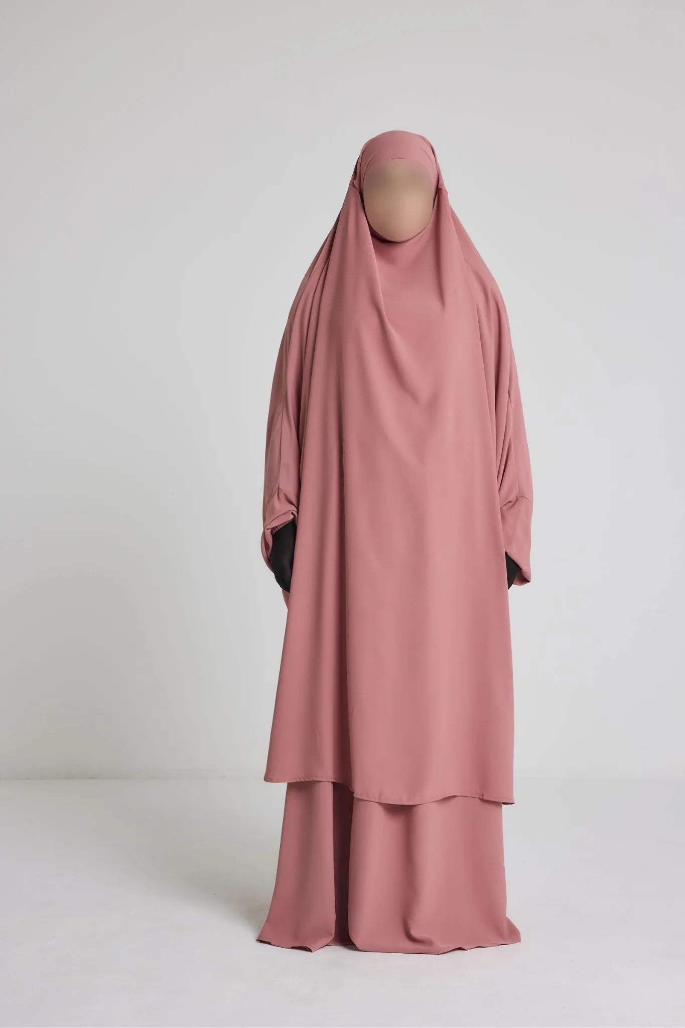 Ensemble Jilbeb 2 pièces avec Jupe soie de médine