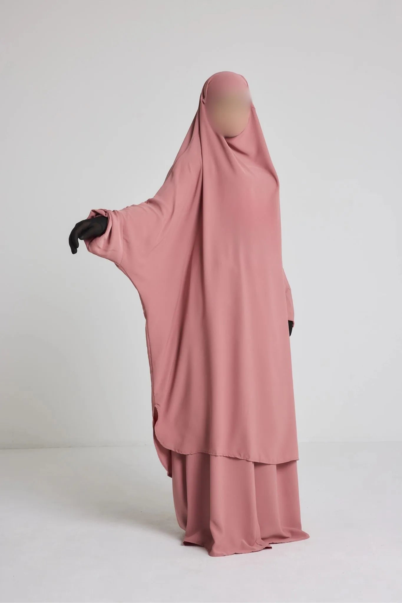 Ensemble Jilbeb 2 pièces avec Jupe soie de médine