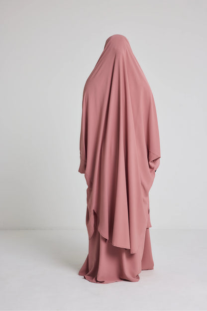 Ensemble Jilbeb 2 pièces avec Jupe soie de médine