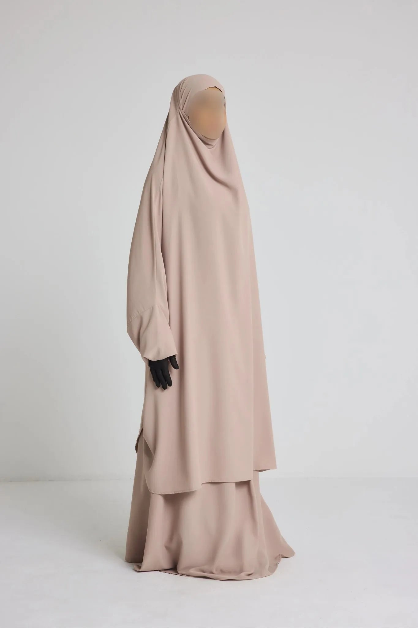 Ensemble Jilbeb 2 pièces avec Jupe soie de médine