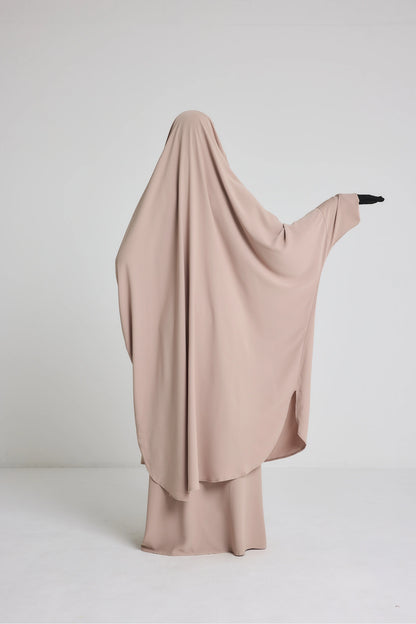 Ensemble Jilbeb 2 pièces avec Jupe soie de médine