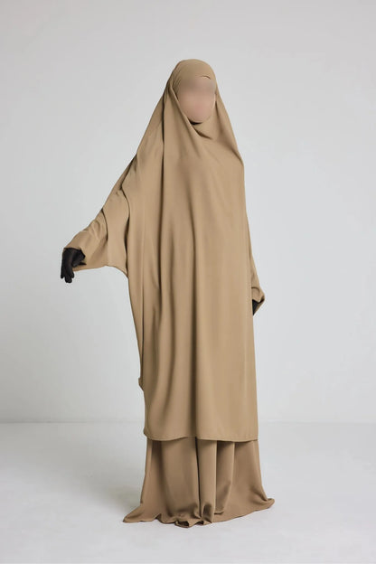 Ensemble Jilbeb 2 pièces avec Jupe soie de médine