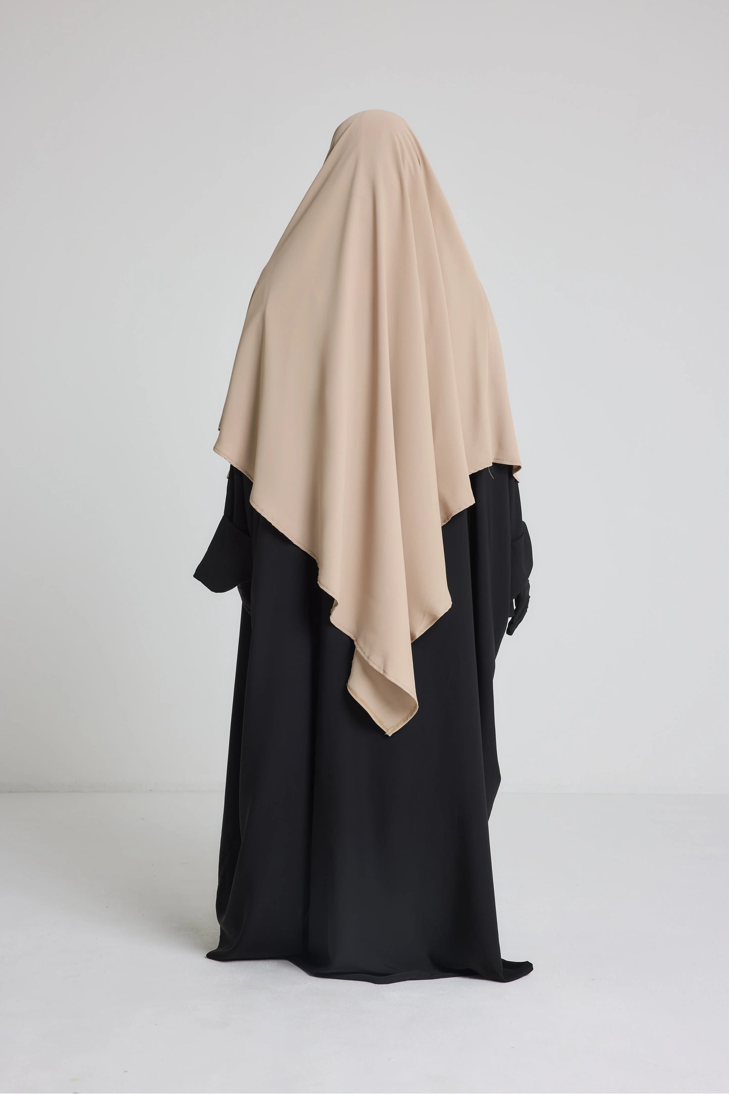 Khimar Court Soie de Médine