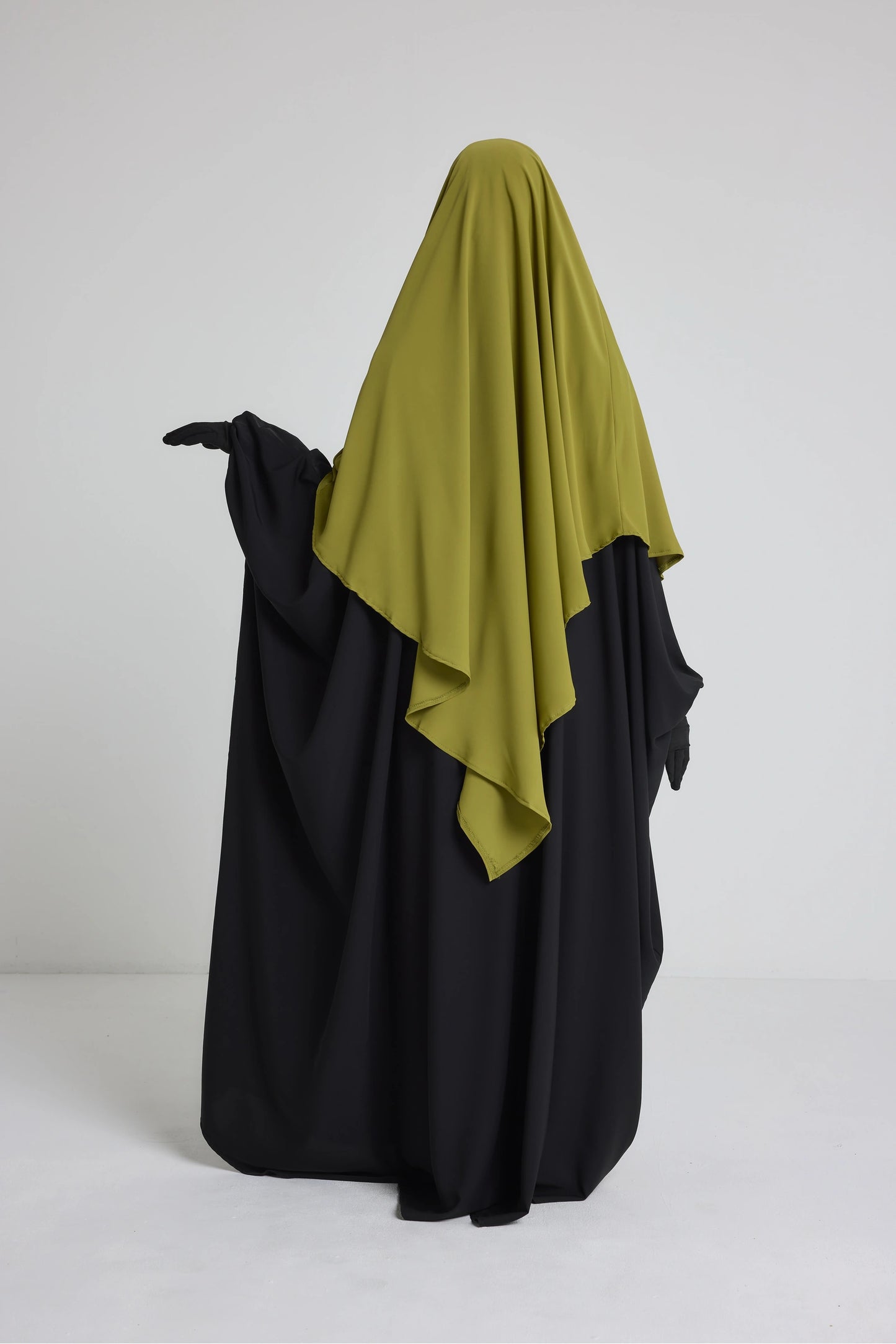 Khimar Court Soie de Médine