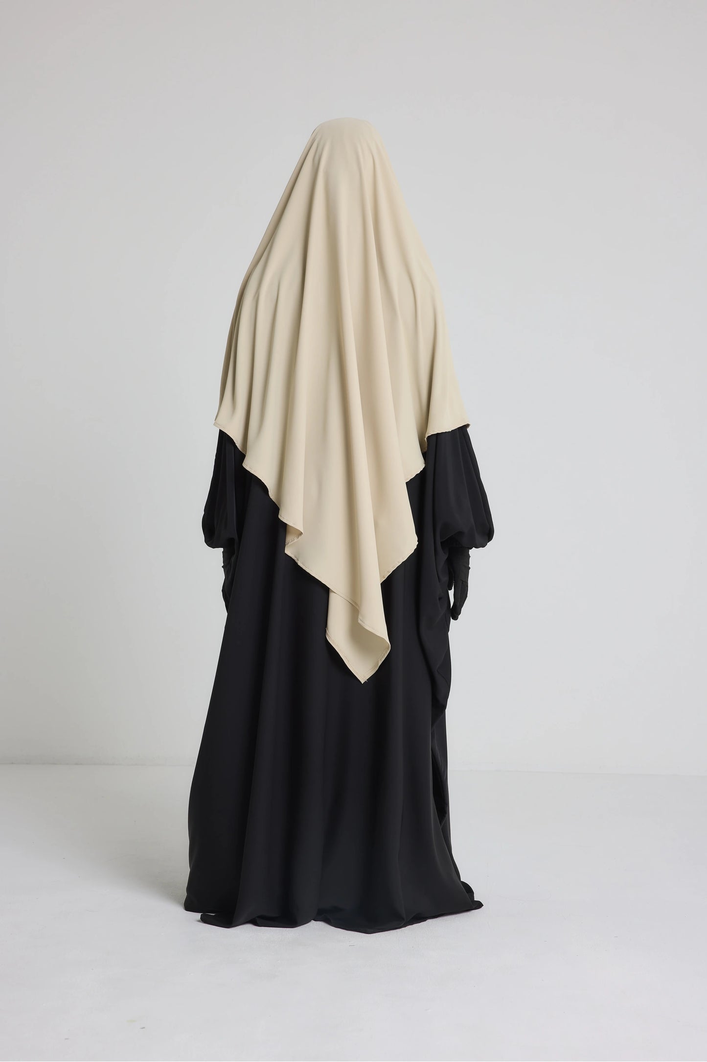 Khimar Court Soie de Médine