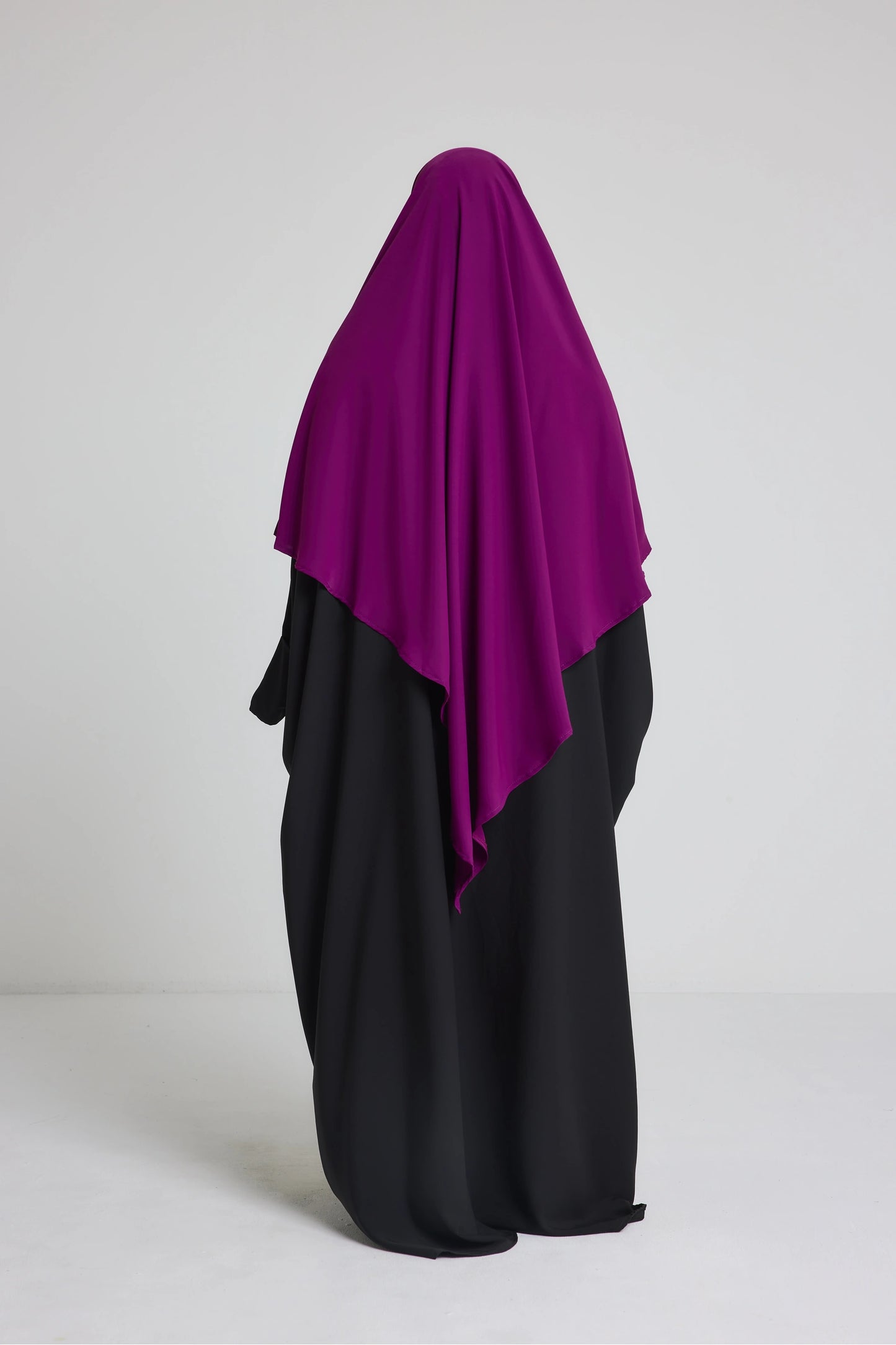 Khimar Court Soie de Médine