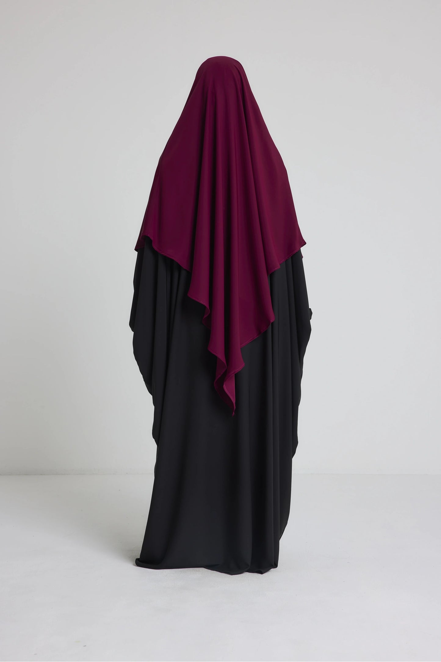 Khimar Court Soie de Médine