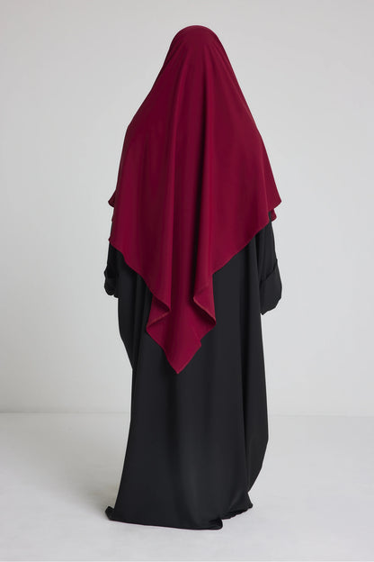 Khimar Court Soie de Médine