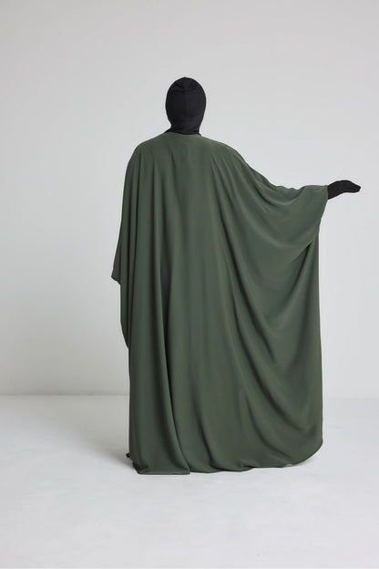 Kimono manche serré en soie de médine