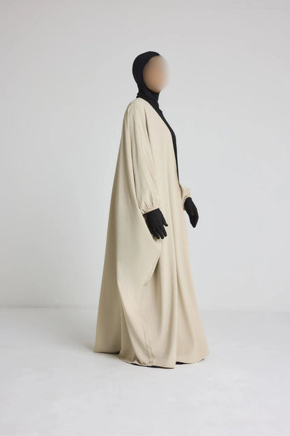 Kimono manche serré en soie de médine