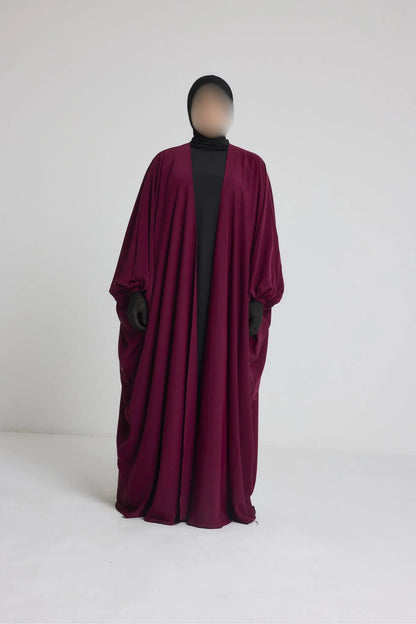 Kimono manche serré en soie de médine