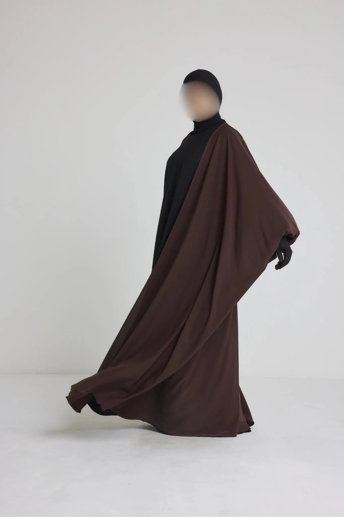 Kimono manche serré en soie de médine