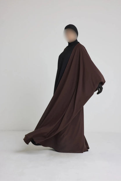 Kimono manche serré en soie de médine