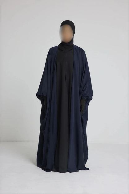 Kimono manche serré en soie de médine