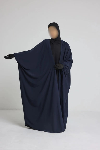 Kimono manche serré en soie de médine