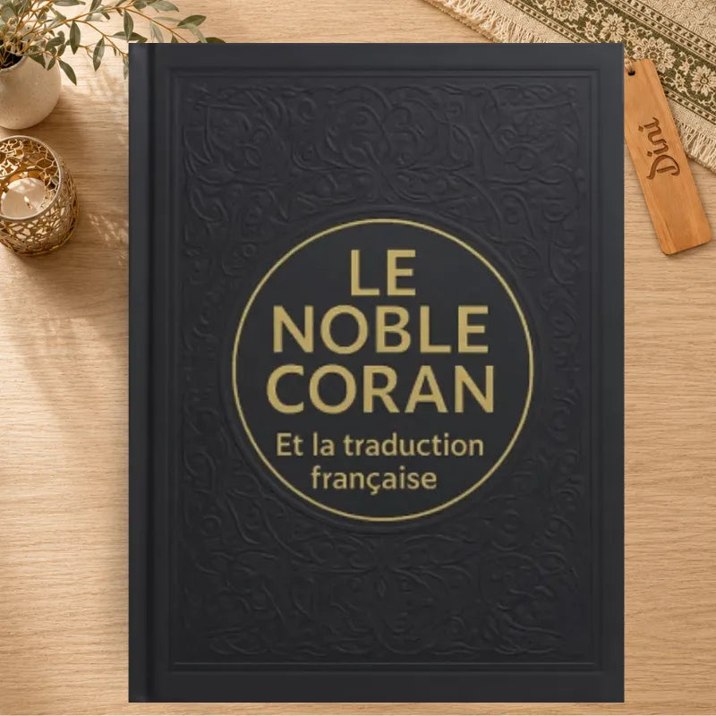 Le noble Coran avec traduction française - Taille petit noir