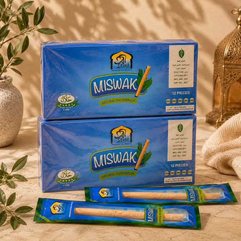Lot de 2 Boîte de 12 Siwaks Naturels — Al-Khair
