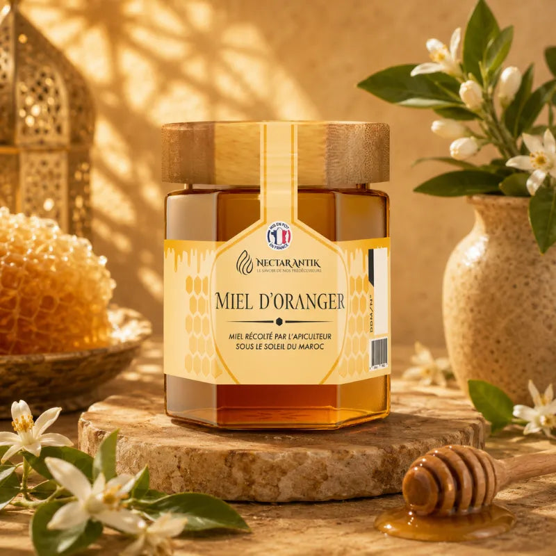 Miel d’Oranger du Maroc - Nectar Antik