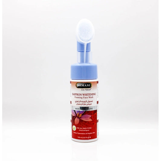 Mousse Nettoyante Eclaircissante au Safran