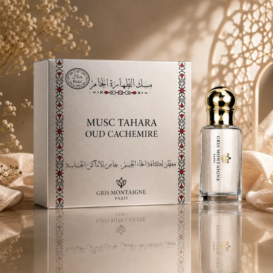 Musc Tahara Oud Cachemire 12 ml – Gris Montaigne Paris
