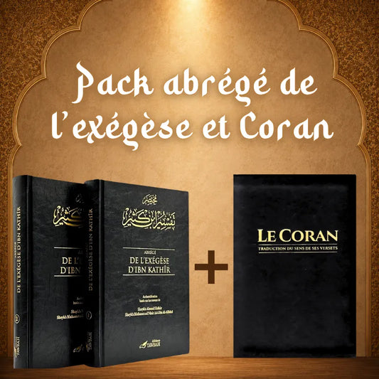 Pack Abrégé de l'Exégèse d'Ibn Kathir (2 Tomes) + Coran — Éditions Tawbah