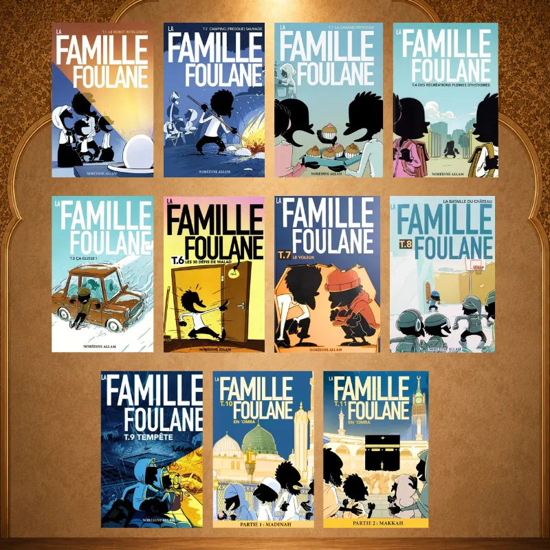 Pack La Famille Foulane — Intégrale 11 Livres - BDouin