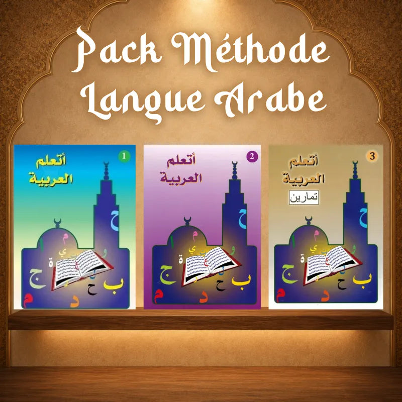 Pack Méthode Langue Arabe — 3 Volumes - La Madrassah