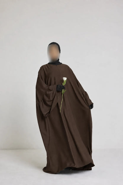 Robe Mayssa marron foncé