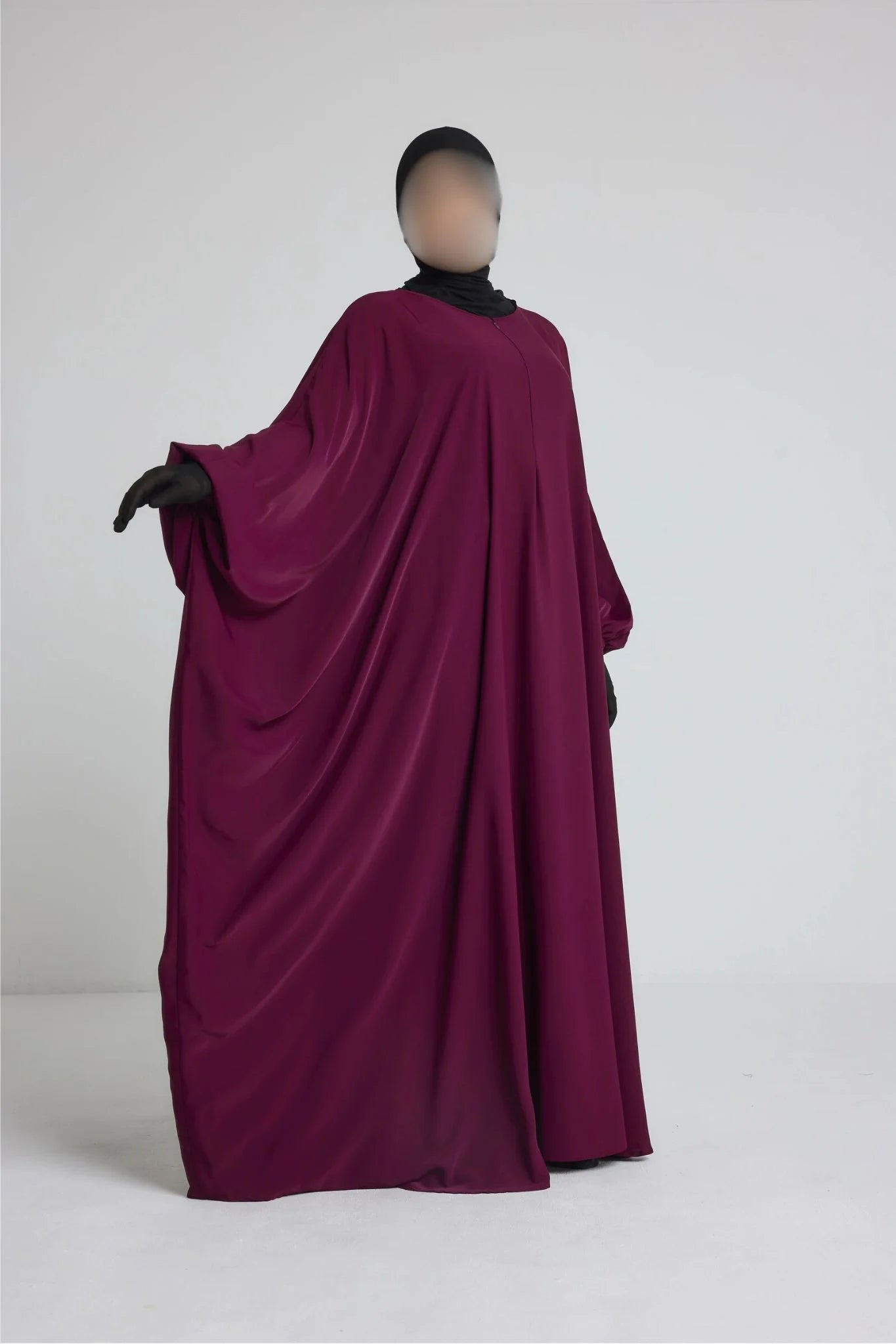 Robe Syhem avec zip - large et manche serrée