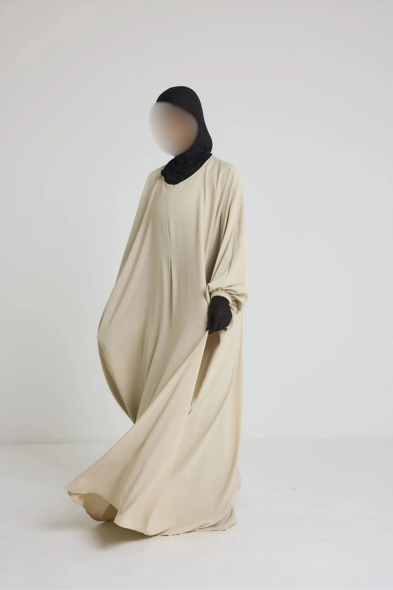 Robe Syhem avec zip - large et manche serrée