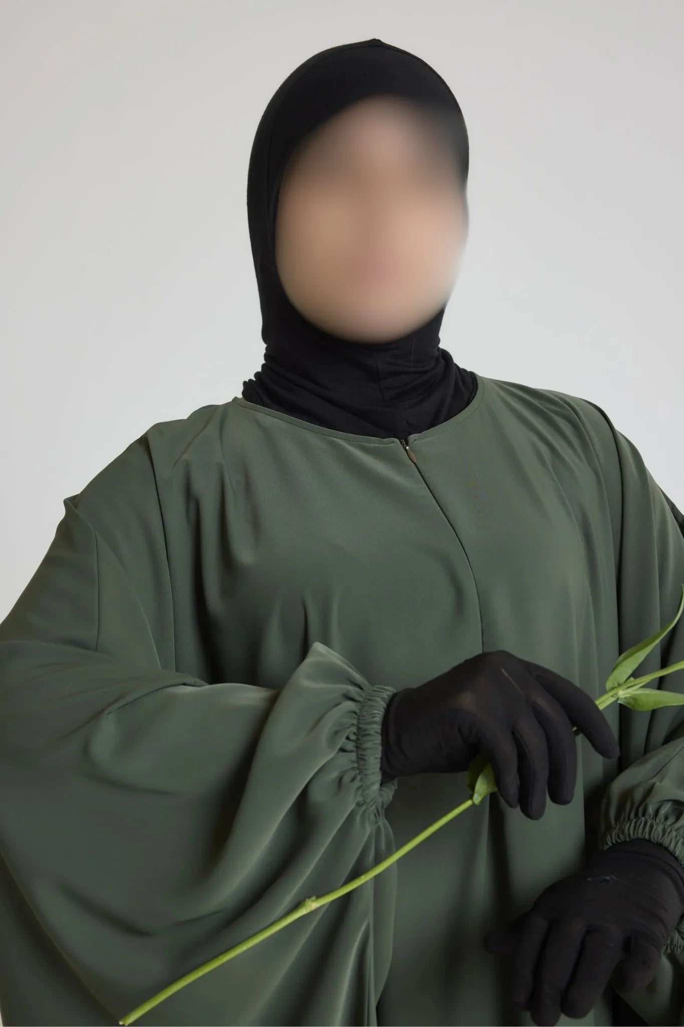 Robe Syhem avec zip - large et manche serrée