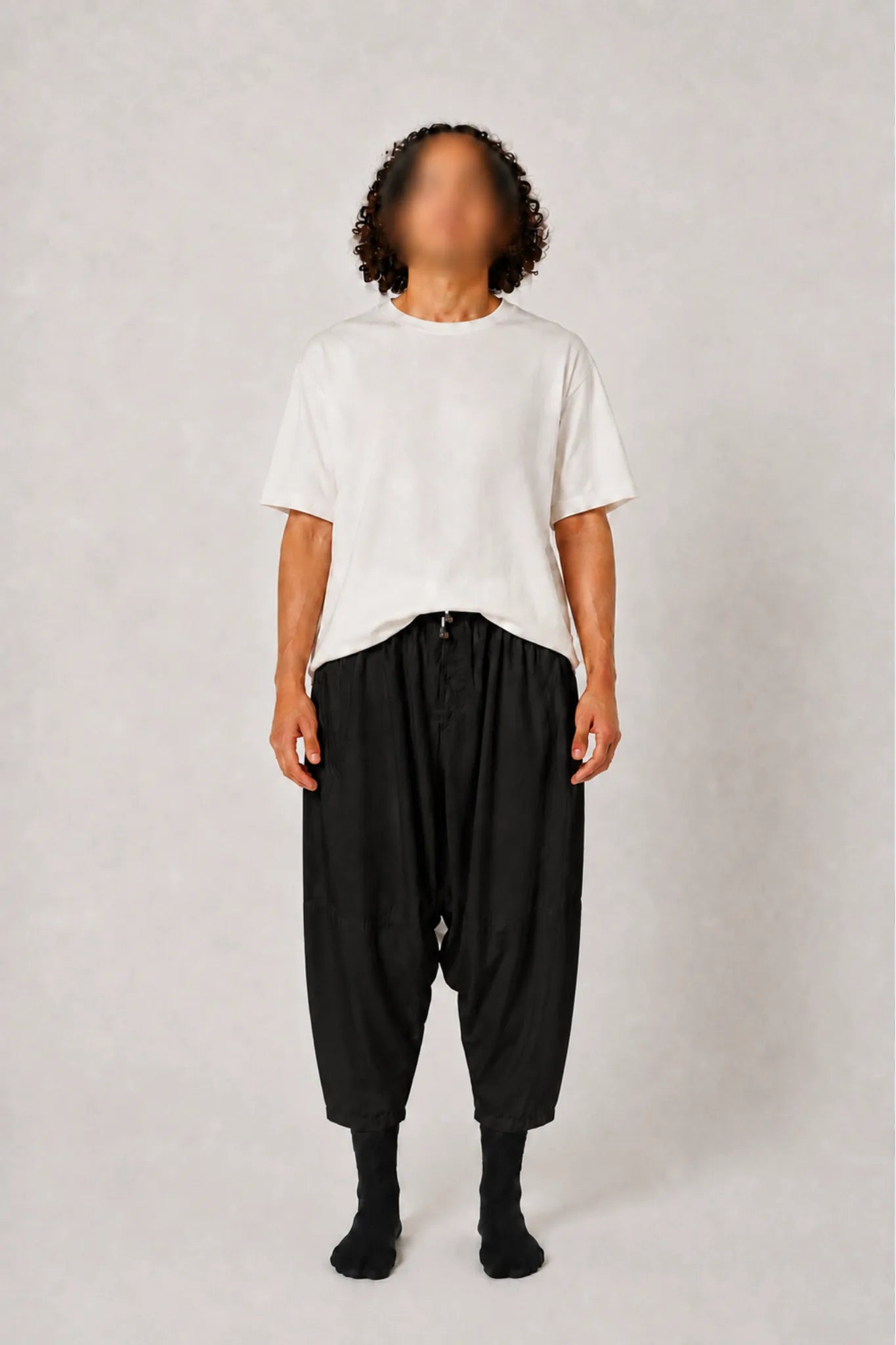 Sarouel Coupe Droite noir