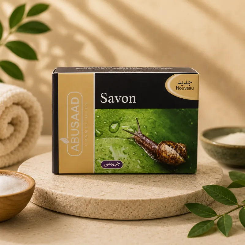 Savon Anti-Acné - Extrait d'escargot - AbuSaad
