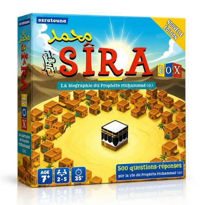 Sira Box - Jeu de Société - 400 Questions et Réponses sur la Vie du Prophète Muhammad (sws)