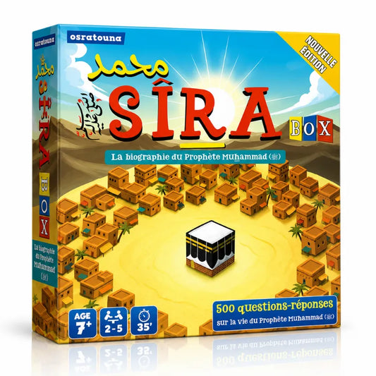 Sira Box - Jeu de Société - 400 Questions et Réponses sur la Vie du Prophète Muhammad (sws)