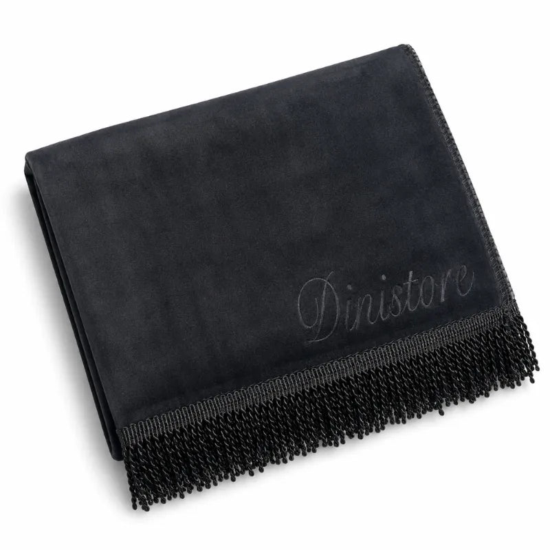 Tapis de Prière Fin Personnalisé au Laser noir