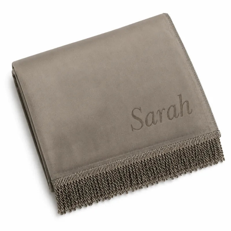 Tapis de Prière Fin Personnalisé au Laser taupe