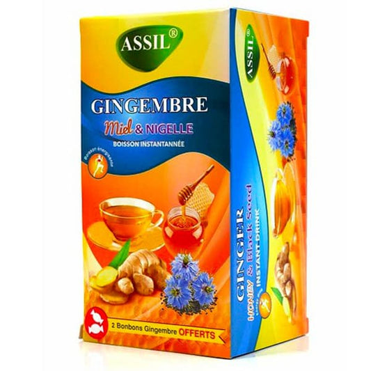 Tisane Gingembre Miel & Nigelle