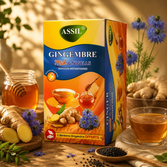 Tisane Gingembre Miel & Nigelle