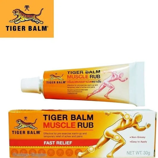 Baume du tigre - Baume Muscle Rub - 30g - Non gras - Application facile - Pour adultes