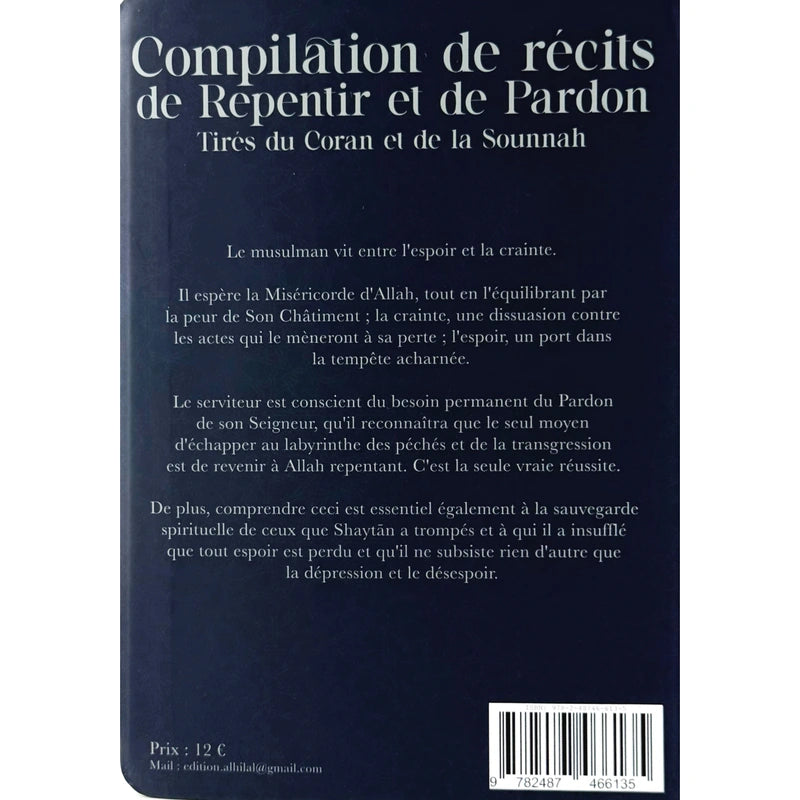 Compilation de recits de repentir et de pardon