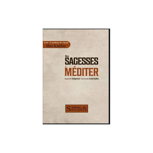 Des Sagesses à Méditer
