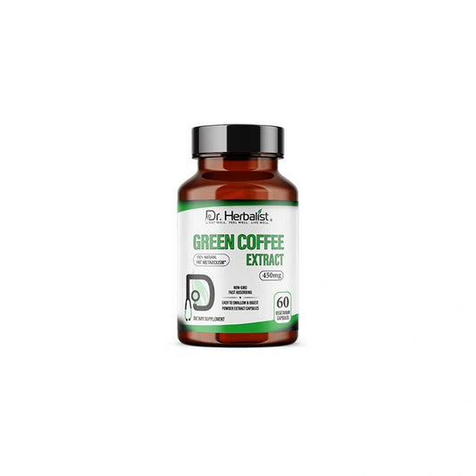 Gélules Extrait de Café Vert 450 mg – Dr. Herbalist