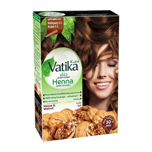 Henné natural pour cheveux (acajou)