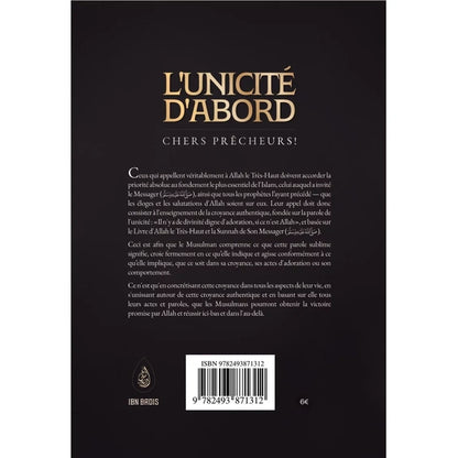 L'unicité d'abord